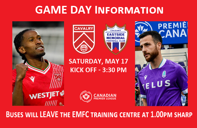 Cavalry FC Club Day with EMFC - Saturday, May 17 
